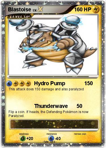 Pokemon Blastoise