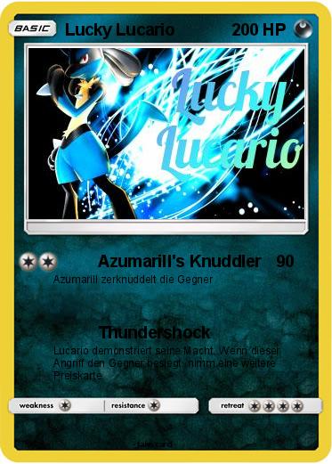 Pokemon Lucky Lucario