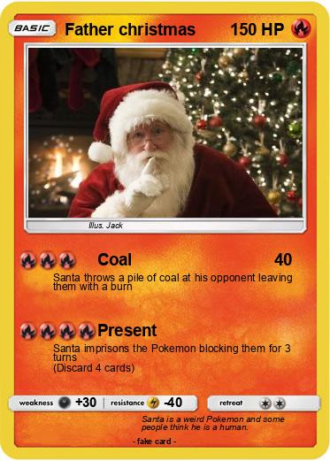 Pokemon Father christmas
