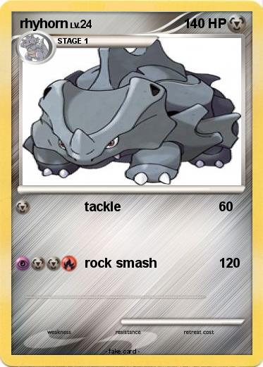 Pokemon rhyhorn