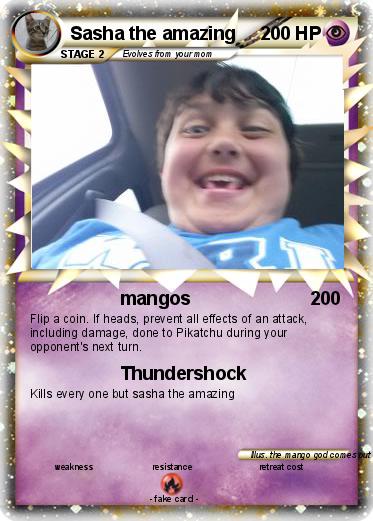 Pokemon Sasha the amazing