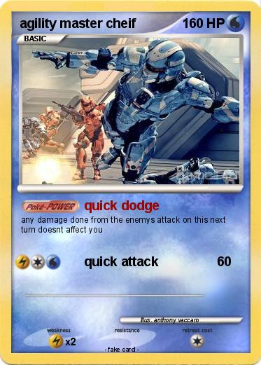 Pokemon agility master cheif