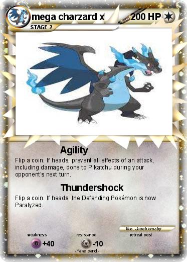 Pokemon mega charzard x