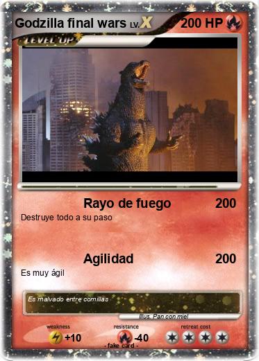 Pokemon Godzilla final wars