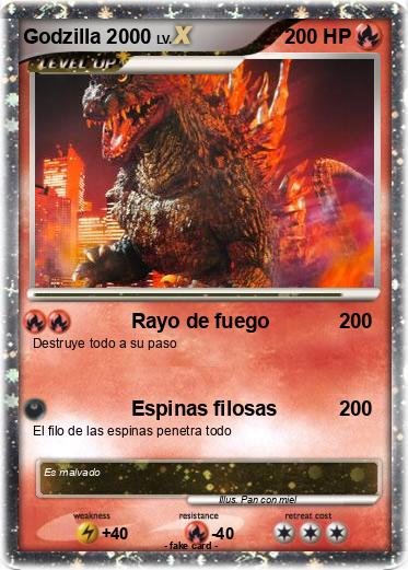 Pokemon Godzilla 2000