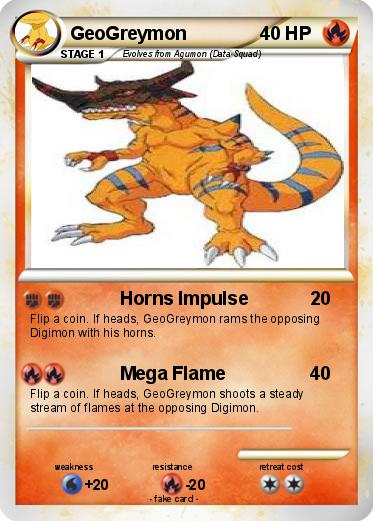 Pokemon GeoGreymon