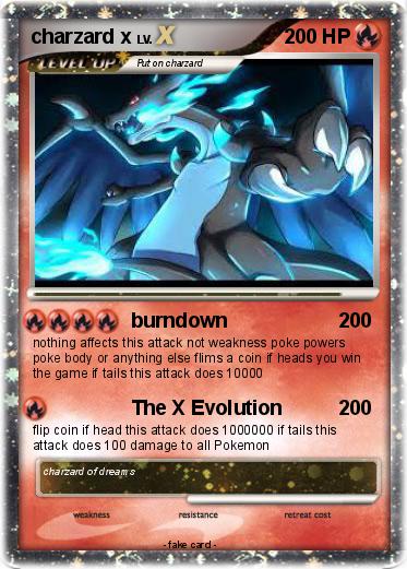 Pokemon charzard x