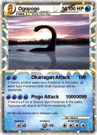 Pokemon Ogopogo                 50