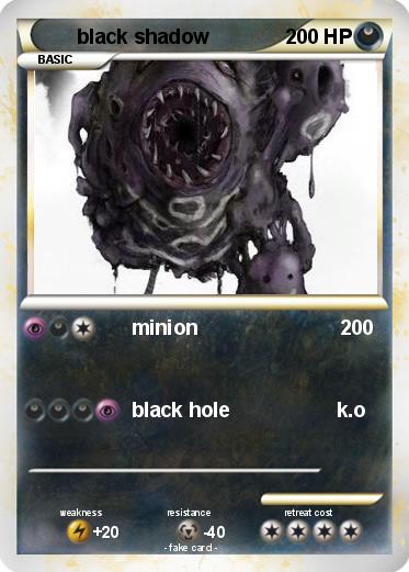 Pokemon black shadow