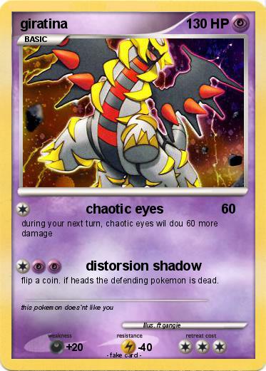 Pokemon giratina