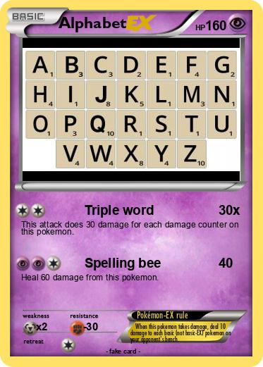 Pokemon Alphabet