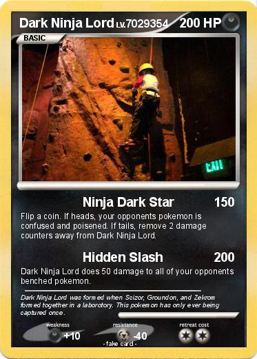 Pokemon Dark Ninja Lord