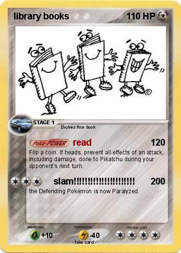 Pokemon library books