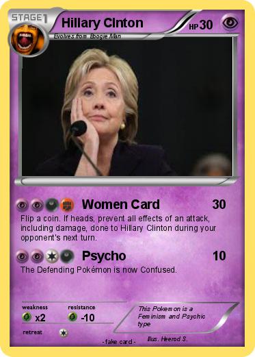 Pokemon Hillary Clnton
