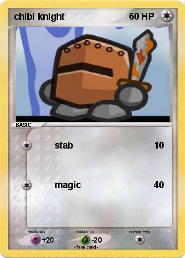 Pokemon chibi knight