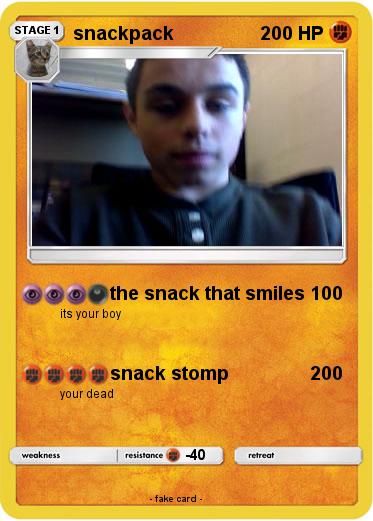 Pokemon snackpack