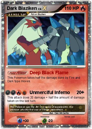 Pokemon Dark Blaziken