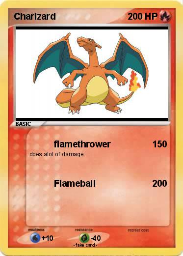 Pokemon Charizard