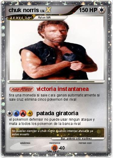 Pokemon chuk norris