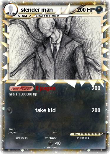 Pokemon slender man