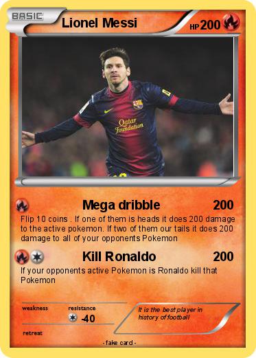 Pokemon Lionel Messi