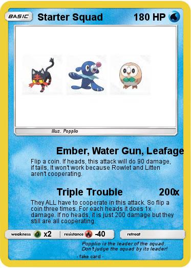 Pokemon Starter Squad