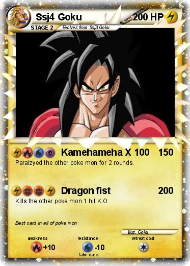 Pokemon Ssj4 Goku