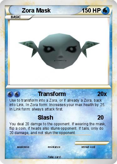 Pokemon Zora Mask