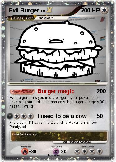 Pokemon Evil Burger