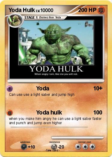 Pokemon Yoda Hulk