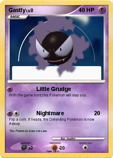 Pokemon Gastly