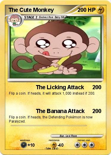 Pokemon The Cute Monkey