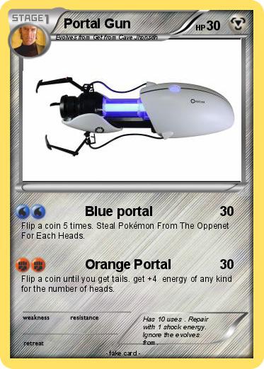 Pokemon Portal Gun