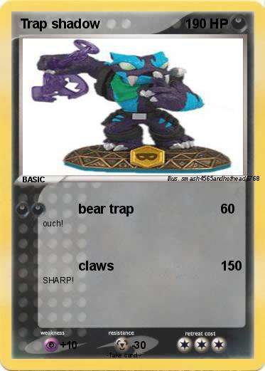 Pokemon Trap shadow