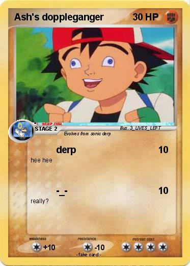 Pokemon Ash's doppleganger
