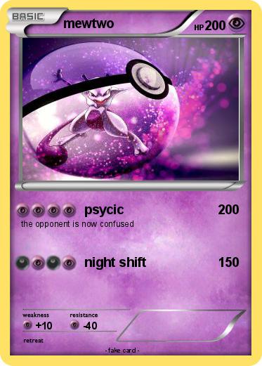 Pokemon mewtwo
