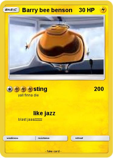 Pokemon Barry bee benson