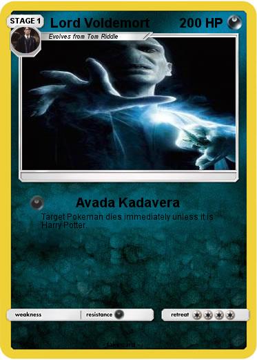 Pokemon Lord Voldemort