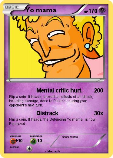 Pokemon Yo mama