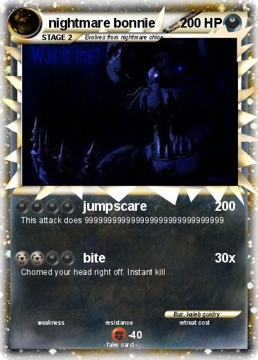 Pokemon nightmare bonnie