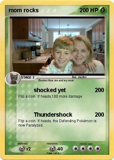 Pokemon mom rocks