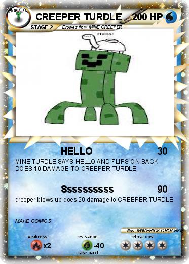 Pokemon CREEPER TURDLE