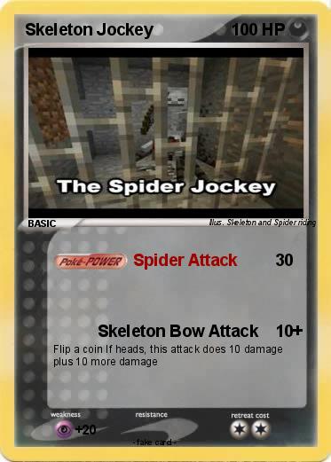 Pokemon Skeleton Jockey