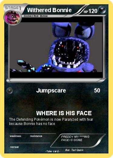 Pokemon Withered Bonnie