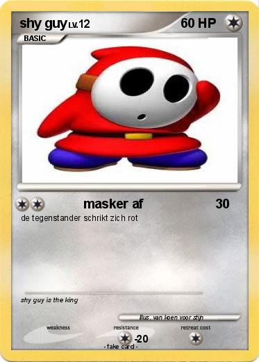 Pokemon shy guy