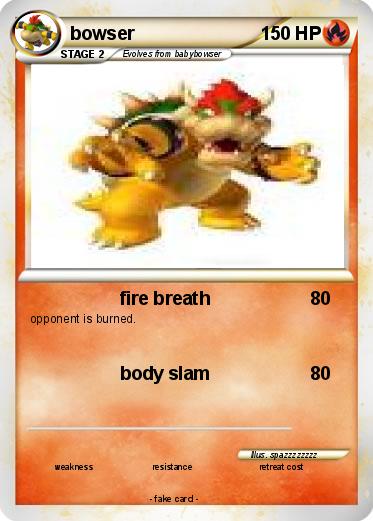 Pokemon bowser