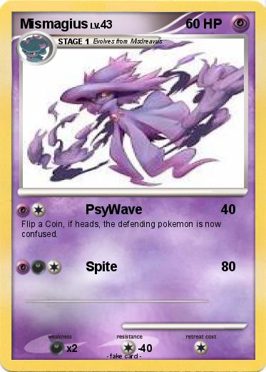 Pokemon Mismagius