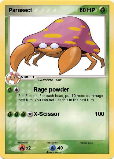 Pokemon Parasect