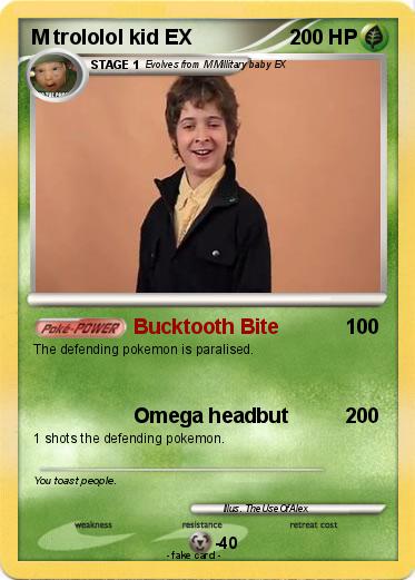 Pokemon M trololol kid EX