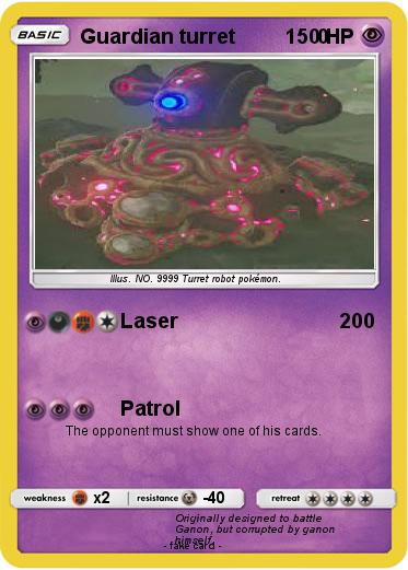 Pokemon Guardian turret               0